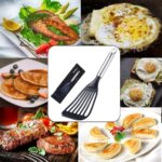 KSENDALO Thin Kitchen Spatula Turner for Egg,Fish, Slotted Flexible Plastic Spatula for Nonstick Cookware, Idea Kitchen Utensil for Egg, Bacon, Fish, Pancakes - Image 9