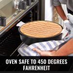 HIWARE 8-Inch Round Cake Pan Set of 3, Nonstick Baking Cake Pans with 90 Pieces Parchment Paper, Dishwasher Safe - Image 5