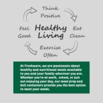 Freshware Food Storage Containers [50 Set] 16 oz Plastic Deli Containers with Lids, Slime, Soup, Meal Prep Containers | BPA Free | Stackable | Leakproof | Microwave/Dishwasher/Freezer Safe - Image 9