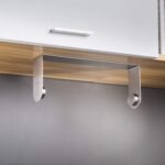 ZUNTO Paper Towel Holder Under Cabinet Self Adhesive Paper Towel Rack (No Drilling), Stainless Steel Wall Mount Paper Towel Holder, Rustproof, Easy Tear - Image 6