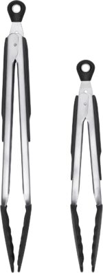 OXO Good Grips 12-Inch Tongs with Silicone Head - Image 7