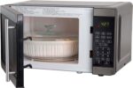 Avanti Microwave Oven 700-Watts Compact with 6 Pre Cooking Settings, Speed Defrost, Electronic Control Panel and Glass Turntable, 0.7-Cu.Ft., Metallic - Image 5