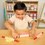 Colorations Natural Wood Rolling Pins, Set of 6, for Kids, Arts & Crafts, 7 Inches x 1 Inch (d), Class Pack, Party Pack, Dough, Clay, Sculpting, 6RP - Image 7