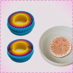 Cookie Cutter Set - 6 PCS Perfect for Baking Unique Flower, Round, and Circle Cookies - Image 7