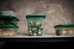 Cambro Food Storage Container with Lid (Microwave Safe and BPA-Free) - 2 Pack - Classic Series Square with Green Lid - 4 QT (Quart) - Commercial Grade for Food Prep (Translucent) - Image 7