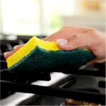 Scotch-Brite Heavy Duty Scrub Sponge, 12 Kitchen Sponges, Designed for Tough Messes in the Kitchen, Lasts 3X Longer*, Best for Cast Iron Skillets, Outdoor Grills, Flexible, Durable & Strong - Image 13
