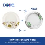 Dixie 8 1/2 Inch Medium-Weight Disposable Paper Plates, Pathways, 300 Count, Bulk Case, 6 Packs/50 Count Per Pack, (Georgia-Pacific #UX9P300) - Image 4