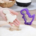 Dinosaur Cookie Cutters Set - Stainless Steel Shaped Cookie Candy Food Cutters Molds for DIY, Kitchen, Baking, Kids Dinosaur Theme Birthday Party Supplies Favors (8pack) - Image 8