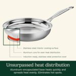 Cuisinart 722-20 8-Inch Chef's-Classic-Stainless-Cookware-Collection, 8", Open Skillet - Image 3