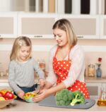 Cutting Boards for Kitchen,Plastic Cutting Board Set of 3, Thick Chopping Boards for Meat, Veggies, Fruits, with Easy Grip Handle,Dishwasher Safe (Pink, 3Pcs) - Image 9