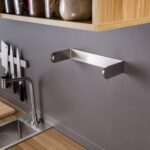 ZUNTO Paper Towel Holder Under Cabinet Self Adhesive Paper Towel Rack (No Drilling), Stainless Steel Wall Mount Paper Towel Holder, Rustproof, Easy Tear - Image 7