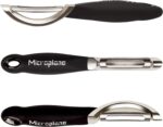 Microplane Stainless Steel Professional Swivel Peeler, Sharp Blade for Effortless Peeling of Hard Fruits and Vegetables, Kitchen Peeler for Home Cooks and Professional Chefs - Image 3