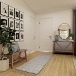 Wnutrees 43" Farmhouse Wood Bench, Narrow Bench, Long Bench Seat for Entryway, Living Room, Dining Room, Solid Wood, Natural - Image 8