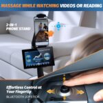 Massage Chair Full Body, 2026 Zero Gravity SL-Track Shiatsu Massage Chairs Recliner with AI Voice, LED Backlight Remote Control, Waist & Calf Heating Phone Controller and Holder G6 White Grey - Image 4