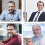 3 Pack Blue Light Blocking Reading Glasses for Men, Stylish Half Frame Metal Computer Readers, Lightweight Spring Hinge Eyeglasses Anti Eyestrain/Glare/UV (Mix Color, Black+Grey+Brown, 1.5) - Image 8