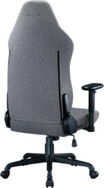 Razer Iskur V2 X Ergonomic Gaming Chair: Built-in Lumbar Support - Widened Seat - High Density Foam Cushions - Adjustable 152 Degree Recline - 2D Armrests - Plush Fabric Finish - Light Gray Edition - Image 11