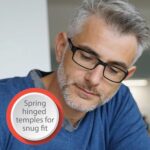 Boost Eyewear 6 Pack Reading Glasses, Traditional Black Frames, for Men and Women, with Comfort Spring Loaded Hinges, Black, 6 Pairs (+3.00) - Image 5