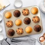 Glad Muffin Pan Nonstick - Heavy Duty Metal Cupcake Tin with Round Baking Cups, 12-Cup - Image 7