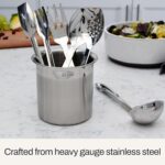 All-Clad Specialty Stainless Steel Kitchen Gadgets Soup Ladle Kitchen Tools, Kitchen Hacks Silver - Image 4