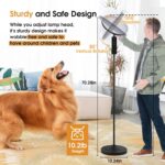 Upgraded Floor Lamp, 30W/2600LM Super Bright Floor Lamp with Remote Control, Stepless Adjust Color Temperatures and Brightness, Torchiere Standing Lamp for Living Room Bedroom Office - Image 5