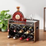 KLM 2-Tier Wine Rack, can Hold 8 Bottles.Suitable for Home Kitchens, Restaurants, Food Pantries, cabinets, and Bars. - Image 9