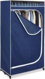 Whitmor Clothes Closet - Freestanding Garment Organizer with Sturdy Fabric Cover - Image 4