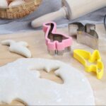 Dinosaur Cookie Cutters Set - Stainless Steel Shaped Cookie Candy Food Cutters Molds for DIY, Kitchen, Baking, Kids Dinosaur Theme Birthday Party Supplies Favors (8pack) - Image 7