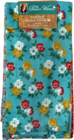 The Pioneer Woman Spring Floral Kitchen Towel Set, 4pk, Print,Red, Teal, Yellow, White, Blue, Green - Image 4