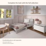 Dream On Me Brookside Wooden Toddler Bed in Pebble Grey, Greenguard Gold & JPMA Certified, Kids Bed with Safety Rails, Low-to-Floor Design, Non-Toxic Pinewood Finish - Image 7