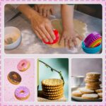 Cookie Cutter Set - 6 PCS Perfect for Baking Unique Flower, Round, and Circle Cookies - Image 6