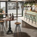 MAHANCRIS Bar Stools, Height Adjustable Swivel Bar Stool, Counter Height Bar Stool, Set of 2 Industrial Bar Stools, Vintage Round Bar Chairs with Sturdy Metal Frame, Rustic Brown BAHR0701 - Image 10