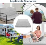 Japanese Futon Floor Mattress, 100% High Density Comfortable Foam, 3.5" Thicken Foldable Mattress Tatami Mat Sleeping Pad, Ideal for Comfort and Support, Kids Floor Lounger Pillow Bed Sofa (Twin） - Image 8