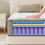 KOW Queen Size Mattress 12 Inch Medium Firm Gel Infused Memory Foam and Pocket Spring Hybrid Mattresses for Cool Sleep Relieving Pressure Relief(12 in, Queen) - Image 5