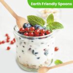 Concession Essentials Disposable Wooden Cutlery Spoons, Compostable and Earth Friendly, 6.25 Inch Length - Pack of 100 Spoons - Image 6