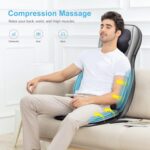 COMFIER Shiatsu Neck Back Massager with Heat, 2D ro 3D Kneading Massage Chair Pad, Adjustable Neck Massage,Seat Massager for Full Body Relaxation, Christmas Gifts for Dad Mom Women Men,Dark Gray - Image 6
