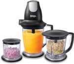 Ninja QB1004 Blender/Food Processor with 450-Watt Base, 48oz Pitcher, 16oz Chopper Bowl, and 40oz Processor Bowl for Shakes, Smoothies, and Meal Prep,Black - Image 2
