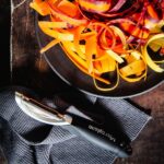 Microplane Stainless Steel Professional Swivel Peeler, Sharp Blade for Effortless Peeling of Hard Fruits and Vegetables, Kitchen Peeler for Home Cooks and Professional Chefs - Image 8