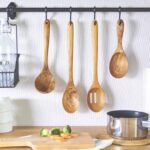 FAAY 13.5" Teak Cooking Spoon, Wooden Spoon, Mixing Spoon Handcraft from Teak | Healthy and High Moist Resistance for Non Stick Cookware - Image 8