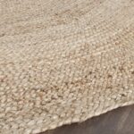 SAFAVIEH Area Rug 8x10 - Cape Cod Collection - Large - Natural Brown, Handmade Braided Flat Weave Jute (CAP252A) - Image 6