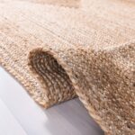 SAFAVIEH Area Rug 8x10 - Cape Cod Collection - Large - Natural Brown, Handmade Braided Flat Weave Jute (CAP252A) - Image 8