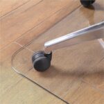 Lorell Tempered Glass Chairmat, 46" Width x 36" Depth x 0.25" Thickness, Clear, 1 Each - Image 4