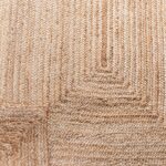 SAFAVIEH Area Rug 8x10 - Cape Cod Collection - Large - Natural Brown, Handmade Braided Flat Weave Jute (CAP252A) - Image 5