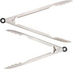 KitchenAid Universal Utility and Serving Stainless Steel Kitchen Tongs, Set of 2 - Image 7