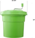 Wutfly 5 Gallon Large Commercial Manual Salad Spinner/Dryer - Image 5
