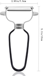 Ultra Sharp Stainless Steel Vegetable Peeler For Potatoes, All Fruits & Veggies - Image 3
