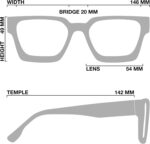 livho Oversized Blue Light Blocking Glasses for Woman and Men - Rectangle Fashion Glasses for Computer, Chic Preppy Frame - Image 7