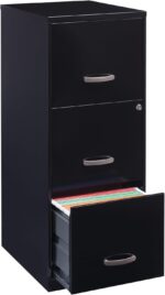 Lorell SOHO 18" 3-Drawer Vertical File - Image 2