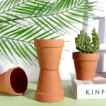 vensovo 3 Inch Terra Cotta & Terracotta Pots with Drainage - 20 Pack Clay Flowerpots, Succulent Nursery Planter Great for Plants, Crafts, Wedding Favor - Image 5