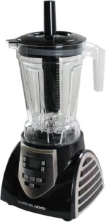 JLA-8 Professional Countertop Blender, Emulsifier 1200-Watt with 60-oz BPA Free Jar Stainless Steel Blades for Frozen Drinks, Smoothies, Sauces & More, Black - Image 3