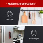 ThermoPro TP19 Waterproof Digital Meat Thermometer for Grilling with Ambidextrous Backlit & Thermocouple Instant Read Kitchen Cooking Food Thermometer for Candy Water Oil BBQ Grill Smoker - Image 7